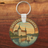 Porte-clés Château de Sønderborg Danemark (Recto)