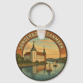 Porte-clés Château de Sønderborg Danemark (Verso)