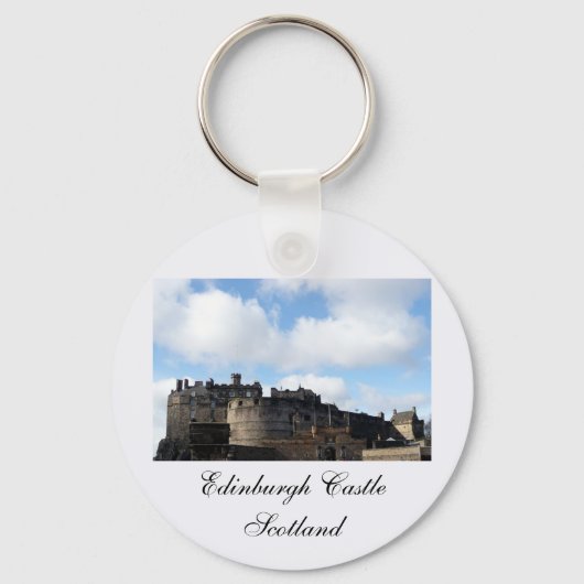 Porte-clés Château d'Édimbourg en Ecosse (Recto)