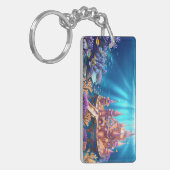 Porte-clés Château du royaume sous-marin (Devant gauche)