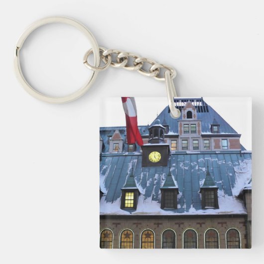 Porte-clés Château Frontenac, Québec, Canada (Devant)