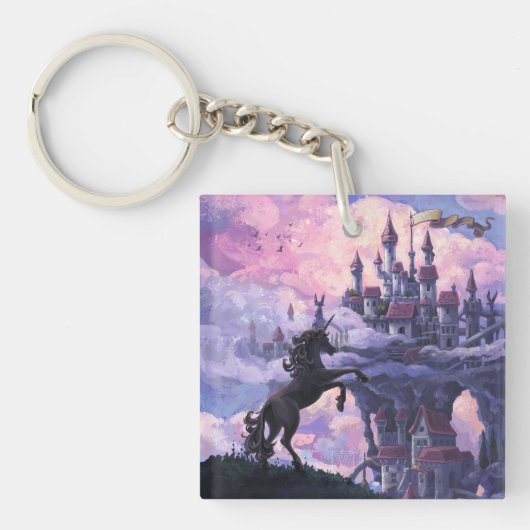 Porte-clés Château Licorne (Devant)