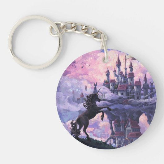 Porte-clés Château Licorne (Devant)
