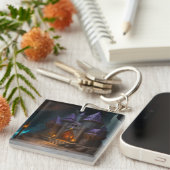 Porte-clés Château nain de la forge des forgerons (Devant Droit)