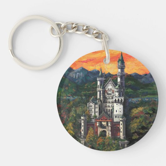 Porte-clés Château Schloss Neuschwanstein (Devant)