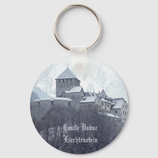 Porte-clés Château Vaduz Liechtenstein (Recto)