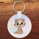 Porte-clés Chaton brun (Recto)