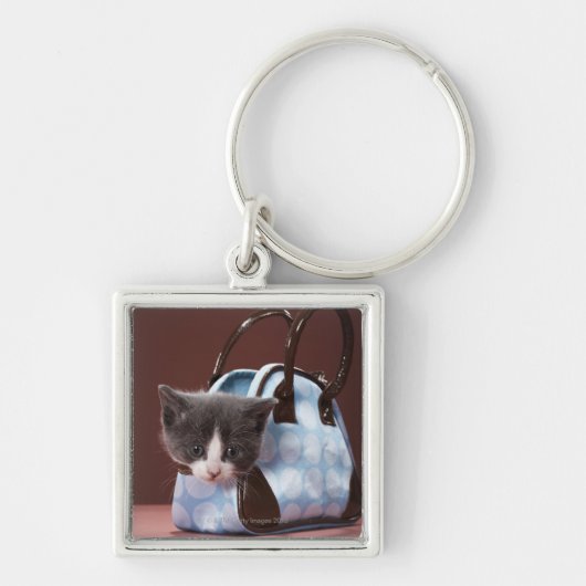Porte-clés Chaton dans le sac à main (Devant)