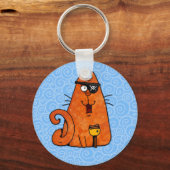 Porte-clés chaton pirate (Recto)