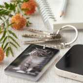 Porte-clés Chaton se tenant grand (Devant droit)