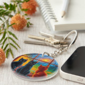 Porte-clés Chatons Mignons (Devant Droit)