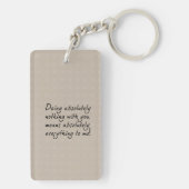 Porte-clés Chats amoureux (Dos)