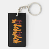 Porte-clés Chats couchants (Dos)