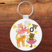 Porte-clés Chats dansants (Recto)