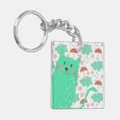 Porte-clés Chats en pluie (Devant gauche)