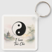 Porte-clés Chats et Tai Chi (Dos)