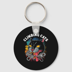 Porte-clés Chats grimpeurs d'escalade de bloc grimpeur d'esca