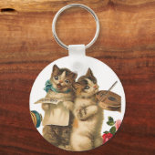 Porte-clés Chats musicaux (Recto)
