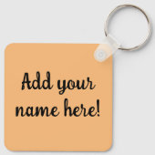 Porte-clés CHATS NOIRS ROCK ! Porte - clé personnalisé (Dos)