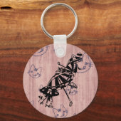 Porte-clés chats Parasols parapluies Illustration de l'art de (Verso)