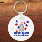 Porte-clés Chats Pour Obama (Recto)