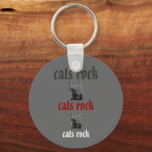 Porte-clés chats rock porte - clé (Recto)