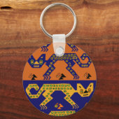 Porte-clés Chats tribaux péruviens (Recto)