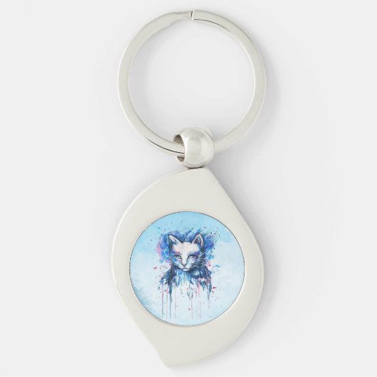 Porte-clés Chatte (Devant)
