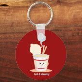 Porte-clés Chaud et vapeur (Recto)