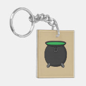 Porte-clés Chaudron de sorcière (Devant gauche)