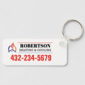 Porte-clés Chauffage et refroidissement HVAC (Recto)