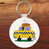 Porte-clés chauffeur de taxi (Recto)