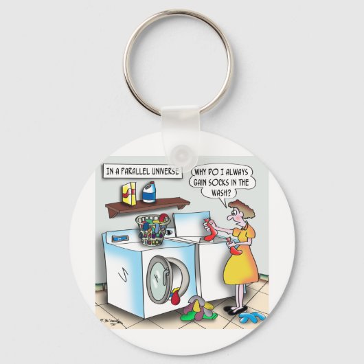 Porte-clés Chaussettes dans un univers parallèle (Recto)