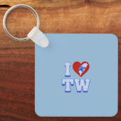 Porte-clés Chaussons d'amour Taïwan (Recto)