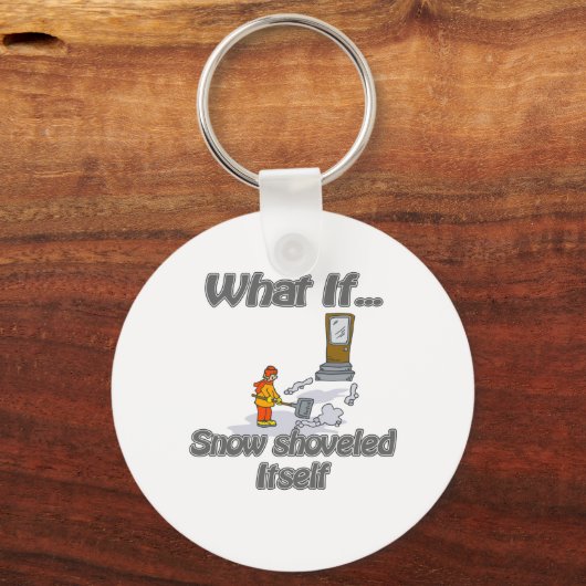 Porte-clés Chaussure à neige (Recto)