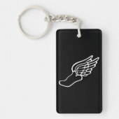 Porte-clés Chaussure de course volante (Devant)