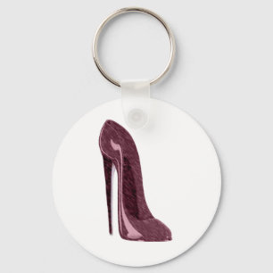 Porte-clés Chaussure stylet rouge rouge