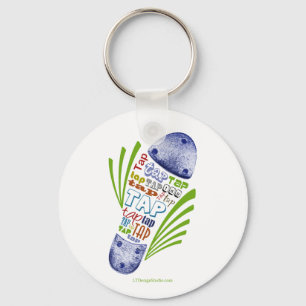 Porte-clés Chaussure sur tablette - Porte - clé