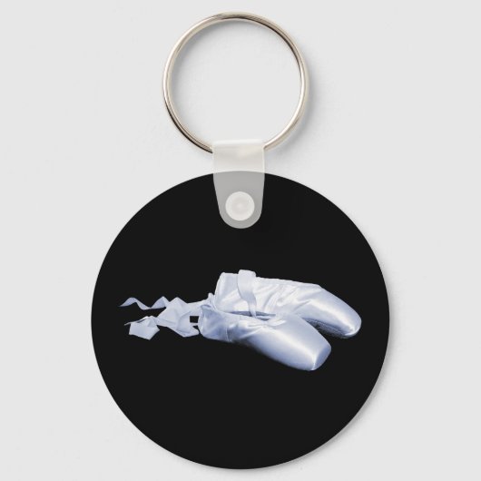 Porte-clés Chaussures de Ballet Bleu (Recto)