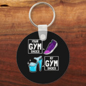 Porte-clés Chaussures de gym Ballet Dancer (Recto)
