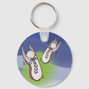 Porte-clés Chaussures de tennis à ailes