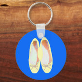 Porte-clés Chaussures jaunes (Recto)