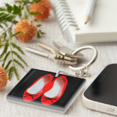 Porte-clés Chaussures rouges (Devant Droit)