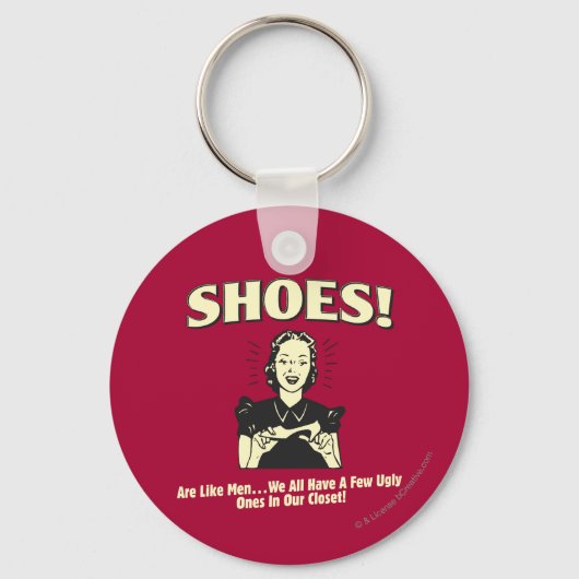 Porte-clés Chaussures : Sont Comme Des Hommes (Recto)
