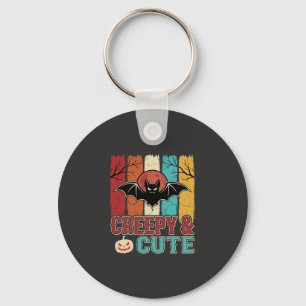 Porte-clés Chauve-souris Halloween Mignonne et Flippante Grap