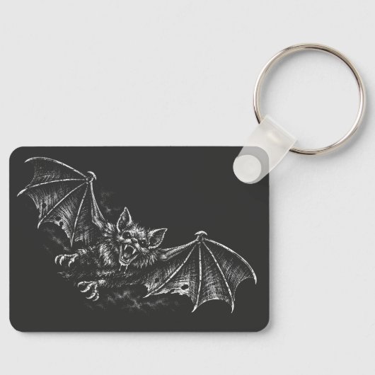 Porte-clés Chauve-souris plongeante - par BurnsInHell (Recto)