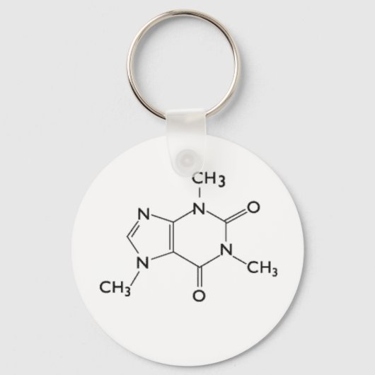 Porte-clés Chaveiro da cafeína (Recto)