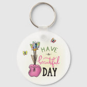 Porte-clés Chaveiro Have a Beautiful Day (Recto)