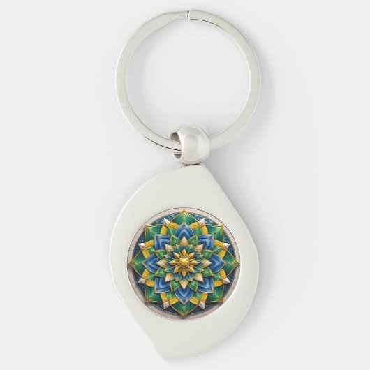Porte-clés Chaveiro Mandala Luxo - 01 (Devant)