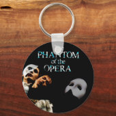 Porte-clés chaveiro O Fantasma da Ópera (Recto)